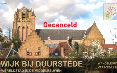 Stadswandeling Wijk Bij Duurstede, 13 juni 2026